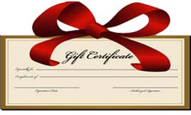 Arcade Gift Certificates